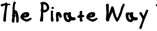 Font : Jessica-Bold 2 Custom Text : The Pirate Way Test your own text here Click to download or to view this font on a tshirt that can be custom printed in Bali